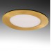 Placa Foco Downlight LED Marco color Dorado 6W Ø Corte 104mm 50.000H [GL-CL-R6N-G]
