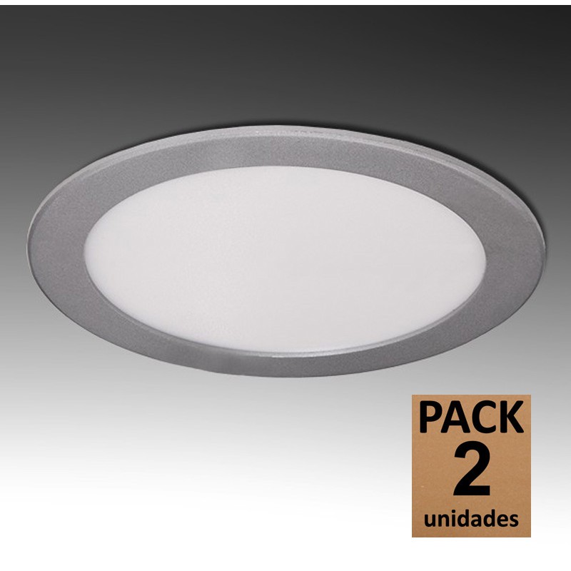 Placa Foco Downlight LED 18W 1409Lm Ø225mm Ø Corte 200mm [JL-GP-LZ-3-M]