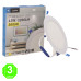 Foco Placa Downlight Led Slim Circular 12W [AL5207LM]