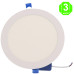 Placa Foco Downlight Led SLIM 20W Corte 205mm [AL5210LM]