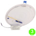 Placa Foco Downlight Led SLIM 20W Corte 205mm [AL5210LM]