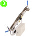 Placa Foco Downlight Led CCT 6W Marco color Níquel Corte110mm [AL5501LM]