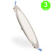 Foco Placa Downlight Led CCT Circular SLIM 20W Níquel [AL5520LM]