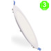 Foco Placa Downlight Led SLIM 20W Ø Corte 200mm Pack 2ud. [AL5551LM]