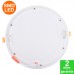 Placa Foco Downlight SLIM 20W 2000Lm IP20 Ø225x10mm Corte 205mm [ALLM5210]
