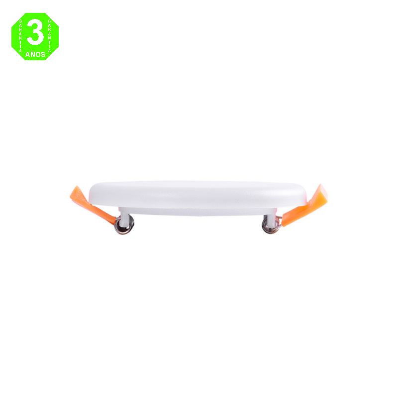 Placa Downlight Led Ultra fina Sin Marco 8W 569Lm [LUM-NSDL-R100]  