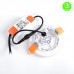 Placa Downlight Led Ultra fina Sin Marco 8W 569Lm [LUM-NSDL-R100]  
