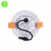 Placa Downlight Led Sin Marco 11W 800Lm Corte 80mm 30.000H [LUM-NSDL-R125]