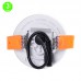 Placa Downlight Led Sin Marco 6W 399Lm Corte 50mm 30.000H [LUM-NSDL-R75]