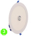 Placa Downlight LED 18W Circular Sensor Detector [AL5573LM]