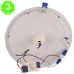 Placa Downlight LED 18W Circular Sensor Detector [AL5573LM]