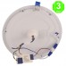 Placa Downlight LED 18W Circular Sensor Detector [ALLM5573]