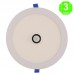 Placa Downlight LED 18W Circular Sensor Detector [ALLM5573]