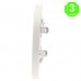 Placa Downlight LED CCT 18W Kram Marco Estrecho Corte Ajustable Sensor Detector [ALLM8224]