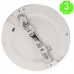 Placa Downlight LED CCT 18W Kram Marco Estrecho Corte Ajustable Sensor Detector [ALLM8224]