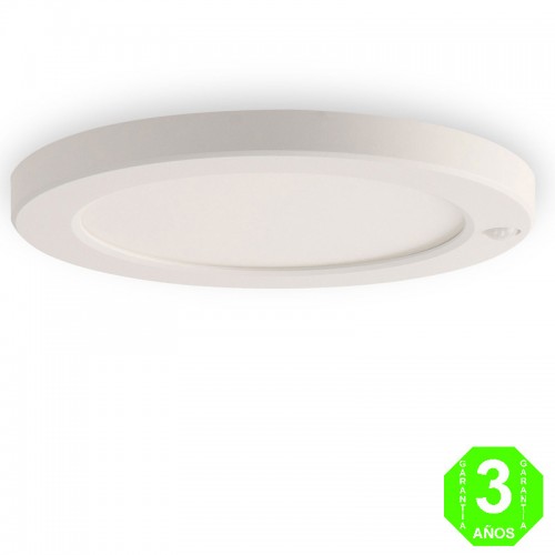 Placa Downlight LED CCT 18W Kram Marco Estrecho Corte Ajustable Sensor Detector [ALLM8224]