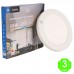 Placa Downlight LED CCT 18W Kram Marco Estrecho Corte Ajustable Sensor Detector [ALLM8224]