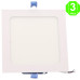 Foco Placa Downlight LED Cuadrado Slim 12W [AL5226LM]