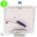 Foco Placa Downlight LED Cuadrado Slim 12W [AL5226LM]
