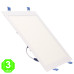 Foco Placa Downlight Led SLIM Cuadrado 25W Corte 285x285mm [AL5232LM]