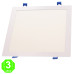 Foco Placa Downlight Led SLIM Cuadrado 25W Corte 285x285mm [AL5232LM]