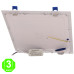 Foco Placa Downlight Led SLIM Cuadrado 25W Corte 285x285mm [AL5232LM]