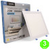 Foco Placa Downlight Led SLIM Cuadrado 25W Corte 285x285mm [AL5232LM]