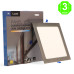 Foco Downlight Led CCT Slim Níquel 20W Cuadrado [AL5521LM]