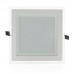Foco Placa Downlight LED Cuadrado 18W 1500Lm Cristal Corte 170x170mm [HO-MB02-18W]