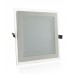 Foco Placa Downlight LED Cuadrado 18W 1500Lm Cristal Corte 170x170mm [HO-MB02-18W]