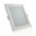 Foco placa Downlight LED Cuadrado Cristal 15W Corte 167x167mm [GR-MB02-15W]