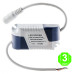 Foco Placa Downlight LED Circular CRISTAL 6W [GRMB01-6W]