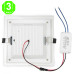 Foco placa Downlight LED Cuadrado Cristal 12W [GR-MB02-12W]