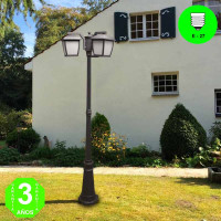 Farola HOUSE PLUS color Negro IP44 [AL7421LM]