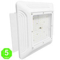 Foco Luminaria LED Empotrable Especial Gasolineras Doseles 80W IP65 130LmW [WR-CP080-E]