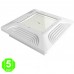 Foco Luminaria LED Empotrable Especial Gasolineras Doseles 80W IP65 130LmW [WR-CP080-E]