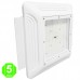 Foco Luminaria LED Superficie Especial Gasolineras Doseles 80W 10400Lm 130LmW [WR-CP080-S]