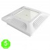 Foco Luminaria LED Superficie Especial Gasolineras Doseles 80W 10400Lm 130LmW [WR-CP080-S]