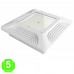 Foco Luminaria LED Superficie Especial Gasolineras Doseles 100W 130LmW [WR-CP100-S]