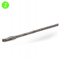 Cable Acero Inoxidable Suspensión Luminaria-Perfil Ø1,2Mm (Por Metro)