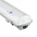 Luminaria Pantalla Estanca 2 Tubos LED IP65 600mm ABS/PC 