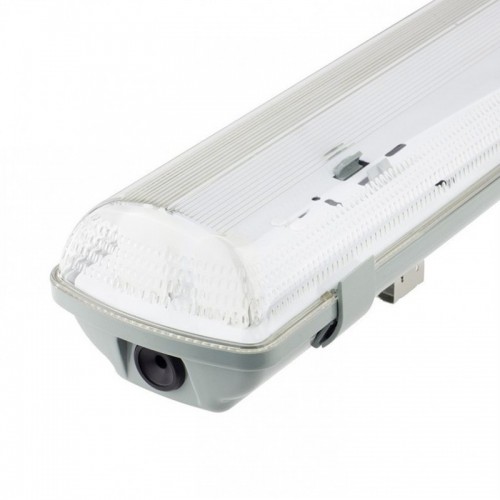Luminaria Pantalla Estanca 2 Tubos LED IP65 600mm ABS/PC 