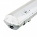 Luminaria Pantalla Estanca 2 Tubos LED IP65 600mm ABS/PC 