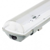 Luminaria Pantalla Estanca 2 Tubos LED IP65 1500mm ABS/PC Serie ALFL