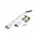 Luminaria Regleta Led T8 20W 2000Lm con Interruptor 30x1200mm