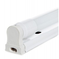 Luminaria Regleta Led T8 20W 1800Lm con Tubo de Cristal 1200mm
