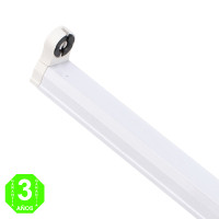 Soporte Regleta Un Tubo Led 600mm Zas Conexión un lado [AL1021LM]