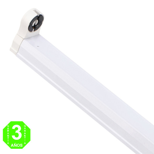 Soporte Regleta Un Tubo Led 1500mm Zas Conexión un lado [AL1024LM]