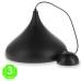 Lámpara Coppen Black techo [AL8904LM]