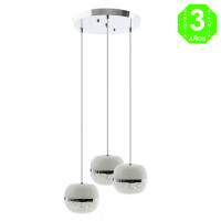 Lámpara Plafón Led CCT Curling techo 108W [AL9116KB]